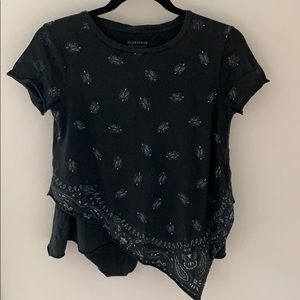 All Saints XSmall Bandana T-Shirt